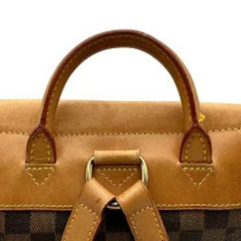 Louis Vuitton Arlequin Brown Damier Leather Backpack Daypack - Picture 13 of 13